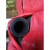 FENK 高压黑色夹布橡胶管耐压耐油管耐热管蒸汽水管喷砂管橡胶水管软管 1寸(内径25MM*3层*18米)