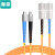 海奈 电信级光纤跳线 FC-SC（UPC）OM1/OM2千兆多模双芯双工跳纤光纤线 收发器尾纤 20米