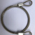 包塑钢丝绳粗0.3毫米-8毫米晒衣绳海钓鱼线广告装饰吊绳不锈钢 直径0.5毫米*100米+20铝套