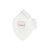 优维斯 UVEX 8733210带呼吸阀口罩 工业粉尘花粉颗粒物及油性颗粒物头戴防护口罩 15个/盒