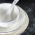 顺祥轻奢碗碟套装陶瓷家用描金ins北欧简约碗盘餐具汤面碗可微波 6英寸面碗2个装