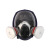 锐麻 防毒全面具喷漆甲醛农药化工粉尘防毒口罩 球形面具+3号滤盒 