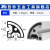 燕尾型材 工业铝型材欧标4040铝合金型材流水线框架40*40方管铝材 欧标4040R