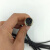 M5螺纹料满停机振动盘控制器光电对射开关感应线光纤传感器 四孔圆插头