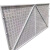 外架钢板网脚手架盖楼安全网施工冲孔防护网片铝制外墙建筑爬架网 灰色1518米每平米价格 1218