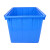 金兽160L塑料水箱外径745*540*445mmGB1006加厚蓝色