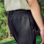 探路者户外徒步运动裤子男式防泼水弹力透气直筒裤2024年春夏新款 黑色-男款-TAMMBM81748 3XL
