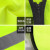 坚冠 拉链式反光衣 反光背心 可定制LOGO 荧光黄绿色汽车交通安全警示马甲 环卫施工执勤骑行安全服