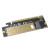 适用于NVME M2转PCIE16X高速扩展扩展卡PCI-E转M2转接卡NGFF SSD 带挡板PCIE4X转NVMENGFF二合