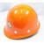 京仕蓝玻璃钢安全帽印刷 建筑工地 管理人员专用钢盔 圆形头盔丝印 白色
