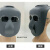 电焊面罩焊工眼镜防护专用头戴式氩弧焊烧焊护脸防烤面具焊帽 黑镜五个送一个绑带(不含面具)