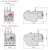 德力西热继电器JRS1DSP-25/Z热过载保护配CJX2S专用1.0 1.6 2.5A JRS1Dsp-93 30-40A