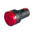 LED电源指示灯AD16-22D/S DC24V AC220V 380V 22DS红绿黄兰信号灯 24V(集团质量ANDELI) 红色