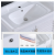 烈朗（LieLang） 烈朗 小户型太空铝浴室柜组合简易洗手台洗漱池盘洗手盆简约现代卫浴柜 铝架18寸全套高配+镜子