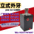 忽风薄型油缸冲孔机液压缸JOB/CX-SD32/40/50/63立式外牙方形薄型油缸 粉红色 立式-32*15