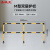 圣极光M型组合防护栏2米长多功能挡车器钢管马路护栏G7591 双层款