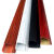 三角形铝合金线槽黑红白木纹色地板防踩墙阴角明装饰踢脚线板 红木纹 不带胶  2米长(拍10件起发)
