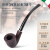 沙芬（SAVINELLI） 意大利高尔夫球P322运动石楠木进口烟斗包套装 烟斗烟具男士送礼 【阿莫尼亚长柄】全球250把
