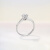 周六福（ZLF）     18K金钻石戒指女求婚订婚结婚钻戒 星梦 T 单只 20分 SI/H 14号