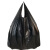 垃圾袋手提式中大小一次性黑色背心式塑料袋厨房 3件 正常37宽黑 55宽黑色加厚50个 加厚