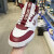 阿迪达斯 （adidas）三叶草男鞋2024夏季新款Drop Step XL运动复古高帮板鞋休闲鞋 FZ5711白红 40.5
