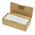 赫思迪格 水晶滑石笔 白色划线记号笔 实验无尘石笔 68mm（21个/盒）*1盒 HHW-474