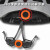 瑞恒柏滴滴代驾头盔新款加大码高德骑行一体成型透气虫安全帽 009灰色充电灯+滴滴logo 2L(55-65)