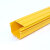 沃数 光纤线槽 ZGB360 阻燃尾纤槽道黄色盖板 宽360mm 1米 机房布线理线防尘盖板