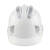 汉盾 HD-HT04 三筋ABS透气安全帽夏季透气成人工地施工头盔电工电力劳保带反光条多功能安全帽 白色