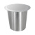 圆形304不锈钢垃圾桶镂空翻盖 方形嵌入式洗手间厨房台面盖子定制 圆盖内径 φ100mm