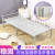 LISM适用于折叠床单人床双人床出租房简易午休床经济型1.2米铁床钢丝 （黑色铁床）1.2米宽