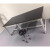 米淇 简易工作台实验台 钢架加理化板台面 操作台实验桌 检验桌 尺寸定制墨绿色1500*800*750