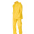 代尔塔（Deltaplus）407003 EN400雨衣雨裤分体式带帽 套装 防风防水防雪 户外工作服 黄色 L