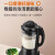 九阳（Joyoung）破壁机大容量1.75L加热预约家用多功能豆浆机榨汁料理搅拌机L18-P608 黑色