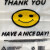 笑脸背心袋透明微笑塑料包装袋手提方便袋印刷外卖超市菜市场批发 笑脸3丝45*70(50个/捆)