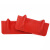 捆绑带拉紧器塑料护角物流运输重型材设备运输纸板纸箱玻璃打包垫 红色小型长款护角100个包邮