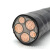 无氧铜芯电缆120mm2低压电力电缆yjv22-120平方5芯电缆 电力电缆 yjv22 5*120