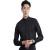 中神盾7506 男女装新款衬衫职业装 （1-9套） 黑色 39码