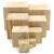 澳颜莱松木块 小木块 垫高长方形手工材料模型雕刻 木头块diy松木方实木 3.5*3.5*5.7厘米(1个)