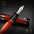 派克（PARKER） 世纪新品钢笔练字金属笔商务签字笔收藏纪念 书法钢笔 世纪玛瑙红白夹墨水笔