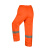 谋福 CNMF 9899  防水雨裤单雨裤(橙色横反光条 3XL-185)可定做