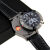 NAVCON腕表手表打火机升级换丝创意时尚USB充电腕表电子点烟器 腕表【黑表盘】