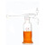 孟氏气体洗瓶实验室高硼硅玻璃多孔式洗气瓶头125/250/500/1000ml 多孔60ml 24/29高硼硅玻璃