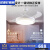 欧普灯风扇灯隐形家用一体变频北欧静音LED客厅餐厅卧室语音带灯 42寸白色高配款A款42寸变频遥控