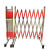 德威狮 不锈钢伸缩围栏 户外施工学校商场安全防护可移动警戒隔离折叠栅栏 红色加厚款高1.2米长2米 单位：件