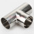 ASNSMVV焊接三通304不锈钢等径T型管接头内外抛光镜面管件 304 19*1.5