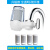 净水器水龙头净水机自来水过滤器碳纤维陶瓷滤芯十大品牌 白色 6个陶瓷芯
