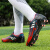 AJDZC罗梅西新款足球鞋高帮男女学生儿童校园人造草地比赛防滑 月色碎钉 35