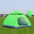 野外生存帐篷全自动免搭建户外旅行帐篷3-4人沙滩折叠帐篷可定制2件起发 绿 1-2人(自动单门)