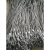 定制适用不锈钢保险链钢丝绳黑色保险绳舞台灯钩保险绳灯光配件安 5.0mm透明包胶